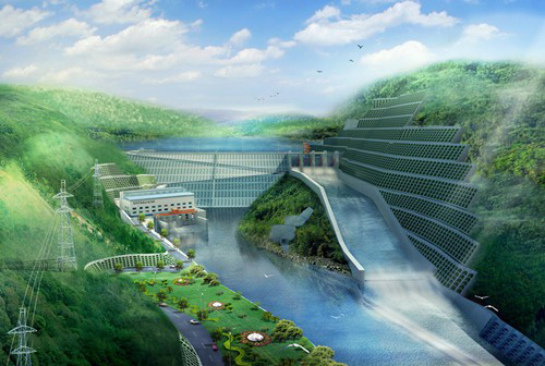 南宁老挝南塔河1号水电站项目